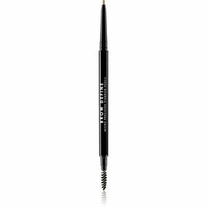 MUA Makeup Academy Brow Define precizní tužka na obočí s kartáčkem odstín Fair 0, 3 g obraz