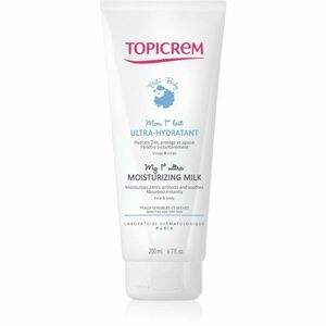 Topicrem BABY My 1st Ultra-Moisturizing Milk hydratační mléko na tělo a obličej pro suchou a citlivou pokožku 200 ml obraz