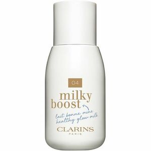Clarins Milky Boost tónovací mléko pro sjednocení barevného tónu pleti odstín 04 Milky Auburn 50 ml obraz