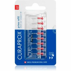 Curaprox Prime Refill náhradní mezizubní kartáčky v blistru CPS 07 0, 7 - 2, 5 mm 8 ks obraz