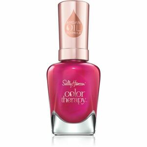 Sally Hansen Color Therapy pečující lak na nehty odstín 250 Rosy Glow 14.7 ml obraz