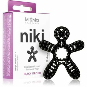 Mr & Mrs Fragrance Niki Black Orchid vůně do auta náhradní náplň 1 ks obraz