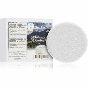THD Dolomiti Air Absorbing Pads náplň do elektrického difuzéru Dolomiti Air Portable 10 ks obraz