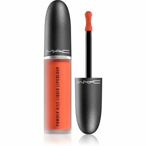 MAC Cosmetics Powder Kiss Liquid Lipcolour matná tekutá rtěnka odstín Resort Season 5 ml obraz