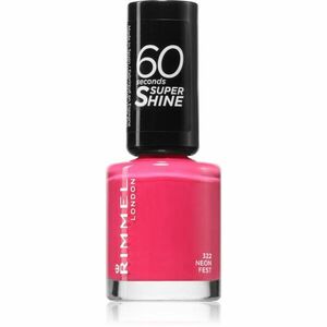 Rimmel 60 Seconds By Rita Ora lak na nehty odstín 322 Neon Fest 8 ml obraz