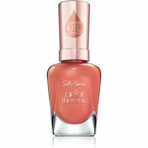 Sally Hansen Color Therapy pečující lak na nehty odstín 300 Soak At Sunset 14.7 ml obraz