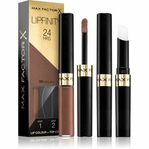 Max Factor Lipfinity Lip Colour dlouhotrvající rtěnka s balzámem odstín 190 Indulgent 4, 2 g obraz