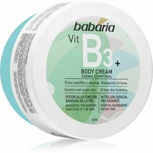 Babaria Vitamin B3 tělový krém pro citlivou pokožku 400 ml obraz