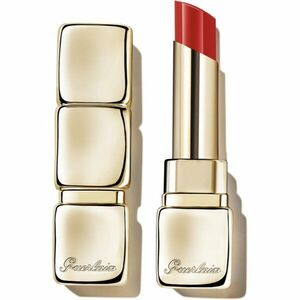 GUERLAIN KissKiss Shine Bloom lesklá rtěnka odstín 709 Petal Red 3.5 g obraz