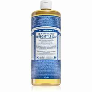 Dr. Bronner’s Peppermint tekuté univerzální mýdlo 945 ml obraz