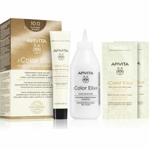 Apivita My Color Elixir barva na vlasy bez amoniaku odstín 10.0 Platinum Blonde 1 ks obraz