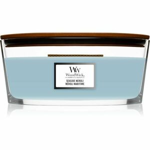 Woodwick Seaside Neroli vonná svíčka s dřevěným knotem (hearthwick) 453 g obraz