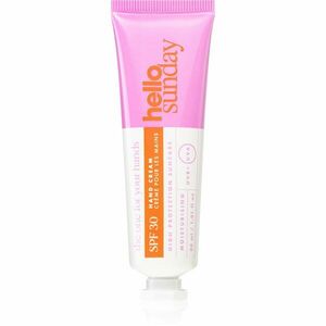 hello sunday the one for your hands ochranný krém na ruce SPF 30 30 ml obraz