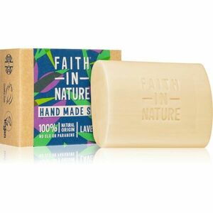 Faith In Nature Hand Made Soap Lavender přírodní tuhé mýdlo s vůní levandule 100 g obraz