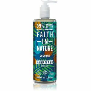 Faith In Nature Coconut přírodní tekuté mýdlo na ruce s kokosovým olejem 400 ml obraz