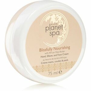 Avon Planet Spa Blissfully Nourishing výživný krém na ruce na nohy 75 ml obraz