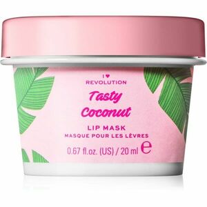 I Heart Revolution Tasty Coconut hydratační maska na rty s kokosovým olejem 20 ml obraz