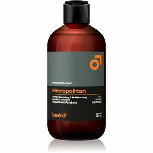 Beviro Natural Body Wash Metropolitan sprchový gel pro muže 250 ml obraz