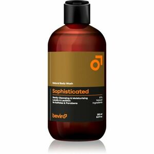 Beviro Natural Body Wash Sophisticated sprchový gel pro muže 250 ml obraz