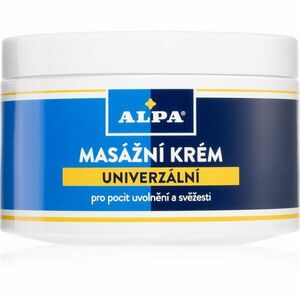 Alpa Masážní krém univerzální masážní krém 250 ml obraz