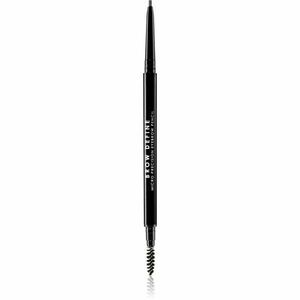MUA Makeup Academy Brow Define precizní tužka na obočí s kartáčkem odstín Grey 0, 3 g obraz