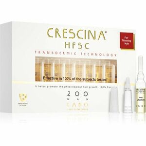 Crescina Transdermic 200 Re-Growth péče pro podporu růstu vlasů pro muže 20x3, 5 ml obraz