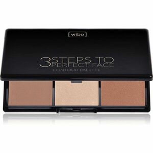 Wibo 3 Steps To Perfect Face Dark konturovací paletka na obličej 10 g obraz