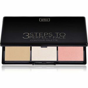 Wibo 3 Steps To Perfect Face Light konturovací paletka na obličej 10 g obraz