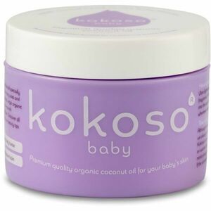 Kokoso Baby Kids bio kokosový olej pro citlivou pokožku pro děti od narození 70 g obraz