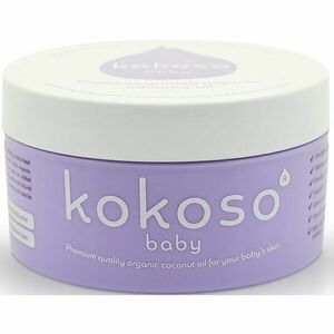 Kokoso Baby Kids bio kokosový olej pro citlivou pokožku pro děti od narození 168 g obraz