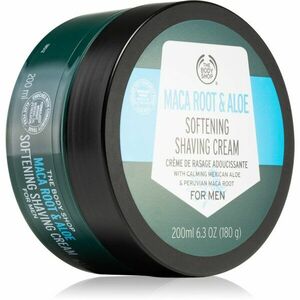The Body Shop Maca Root & Aloe Shaving Cream krém na holení pro muže 200 ml obraz