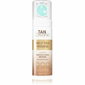 TanOrganic The Skincare Tan samoopalovací pěna odstín Medium Dark Bronze 120 ml obraz