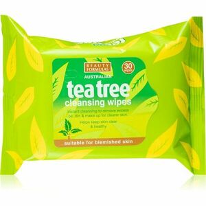Beauty Formulas Tea Tree odličovací micelární ubrousky 25 ks obraz