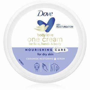 Dove Body Love vyživující krém na tvář, ruce a tělo 250 ml obraz