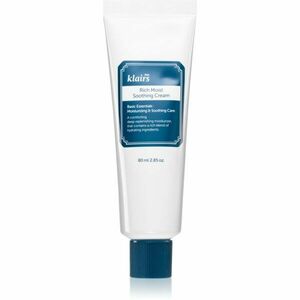 Klairs Rich Moist Soothing Cream intenzivně hydratační a zvláčňující krém 80 ml obraz