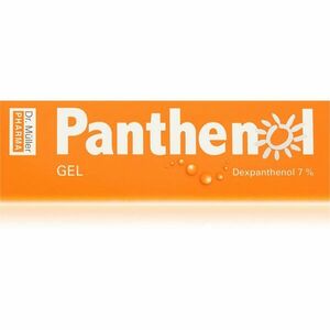 Dr. Müller Panthenol gel 7% zklidňující gel po opalování pro podrážděnou pokožku 100 ml obraz