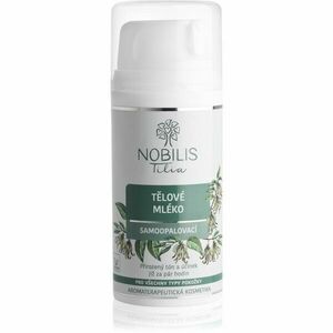 Nobilis Tilia Tělo & Obličej samoopalovací mléko 100 ml obraz