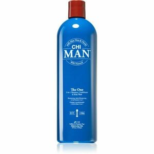 CHI Man The One 3 v 1 šampon, kondicionér a sprchový gel 739 ml obraz