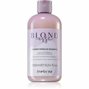 Inebrya BLONDesse Blonde Miracle Shampoo čisticí detoxikační šampon pro blond vlasy 300 ml obraz