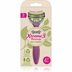 Wilkinson Sword Xtreme 3 Beauty Eco Green jednorázový holicí strojek 4 ks obraz
