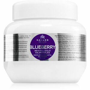 Kallos KJMN Professional Blueberry revitalizační maska pro suché, poškozené a chemicky ošetřené vlasy 275 ml obraz