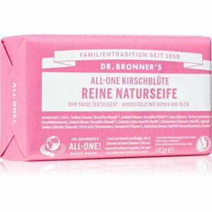 Dr. Bronner’s Cherry Blossom Pure Castile Soap Bar tuhé mýdlo 140 g obraz