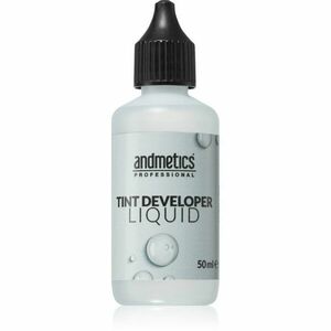 andmetics Professional Tint Developer Liquid aktivační emulze pro barvu na obočí a řasy 50 ml obraz