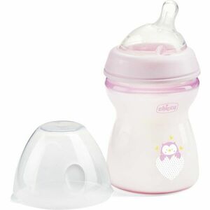 Chicco Natural Feeling Girl kojenecká láhev 2m+ 250 ml obraz