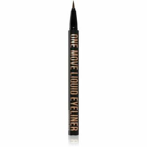 Inglot One Move precizní tekutá oční linka 02 Chocolate 0.55 ml obraz