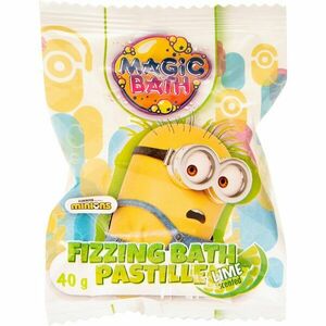 Minions Bath Fizzing Pastile šumivá koule do koupele 40 g obraz