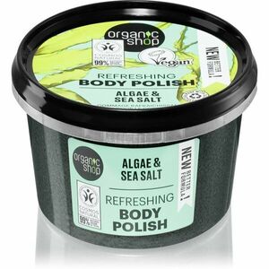Organic Shop Algae & Sea Salt tělový peeling 250 ml obraz