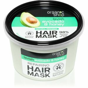Organic Shop Natural Avocado & Honey regenerační maska na vlasy 250 ml obraz