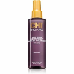 CHI Brilliance Shine Serum Lightweight Leave-in Ttreatment lehké sérum pro lesk a hebkost vlasů 177 ml obraz