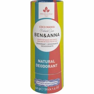BEN&ANNA Natural Deodorant Coco Mania tuhý deodorant 40 g obraz